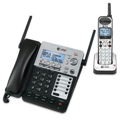 4 Line Corded Base and Handset
