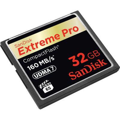 32GB Extreme Pro CF 160MB-s