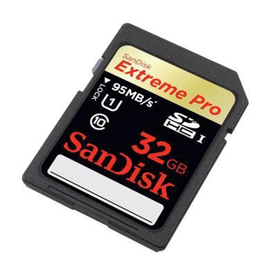 32GB Extreme Pro SD Card