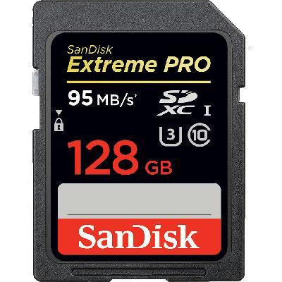 128GB Extreme Pro SDXC UHS-I
