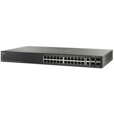 SF500 24 Port Stackable PoE