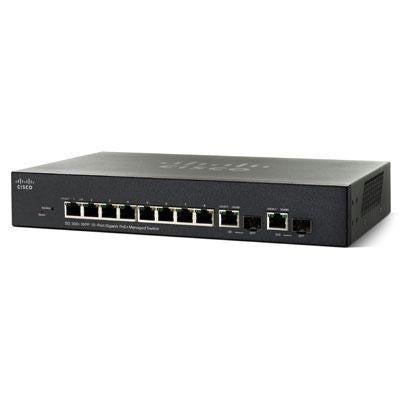 SG300-10PP 10-port Gigabit PoE