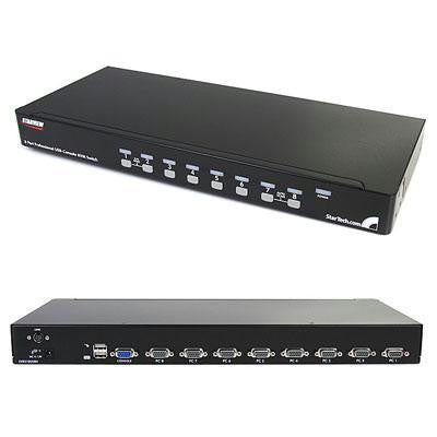 8 Port 1U USB KVM Switch