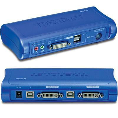 2-port DVI USB KVM Switch Kit