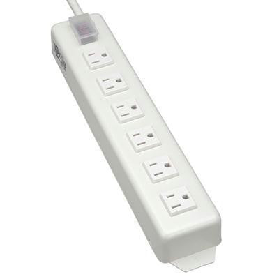 Power Strip 6 Angle Outlet 15'