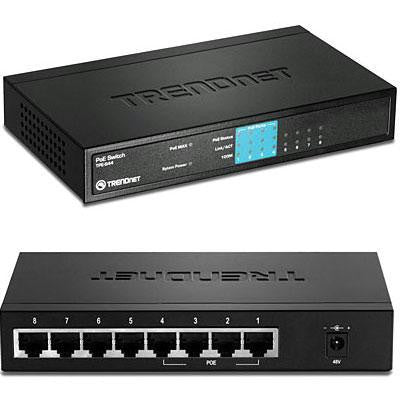 8-Port 10-100Mbps PoE Switch