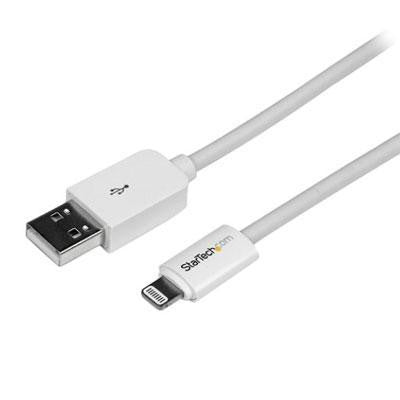 6' Lightning-USB Cable White