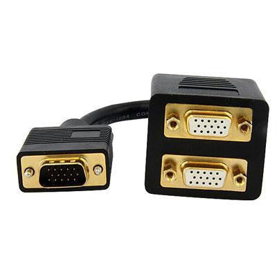 1' VGA-2 VGA Splitter Cbl M-F